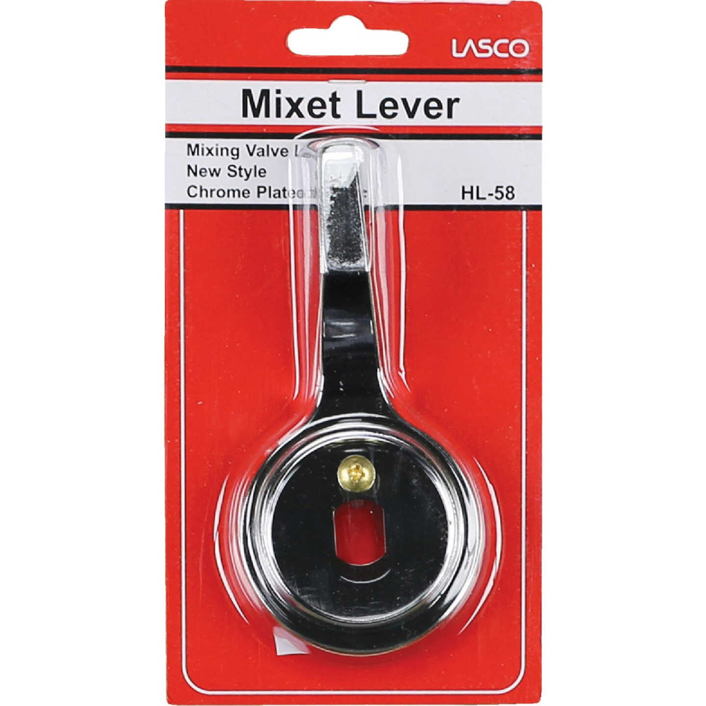 Lasco Mixet Lever Handle Chrome Tub & Shower Handle Kit Image 2