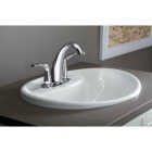 Kohler Mistos Chrome 2-Handle Lever 4 In. Centerset Bathroom Faucet with Pop-Up Image 2