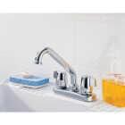 Delta 2-Handle Chrome Laundry Faucet Image 2