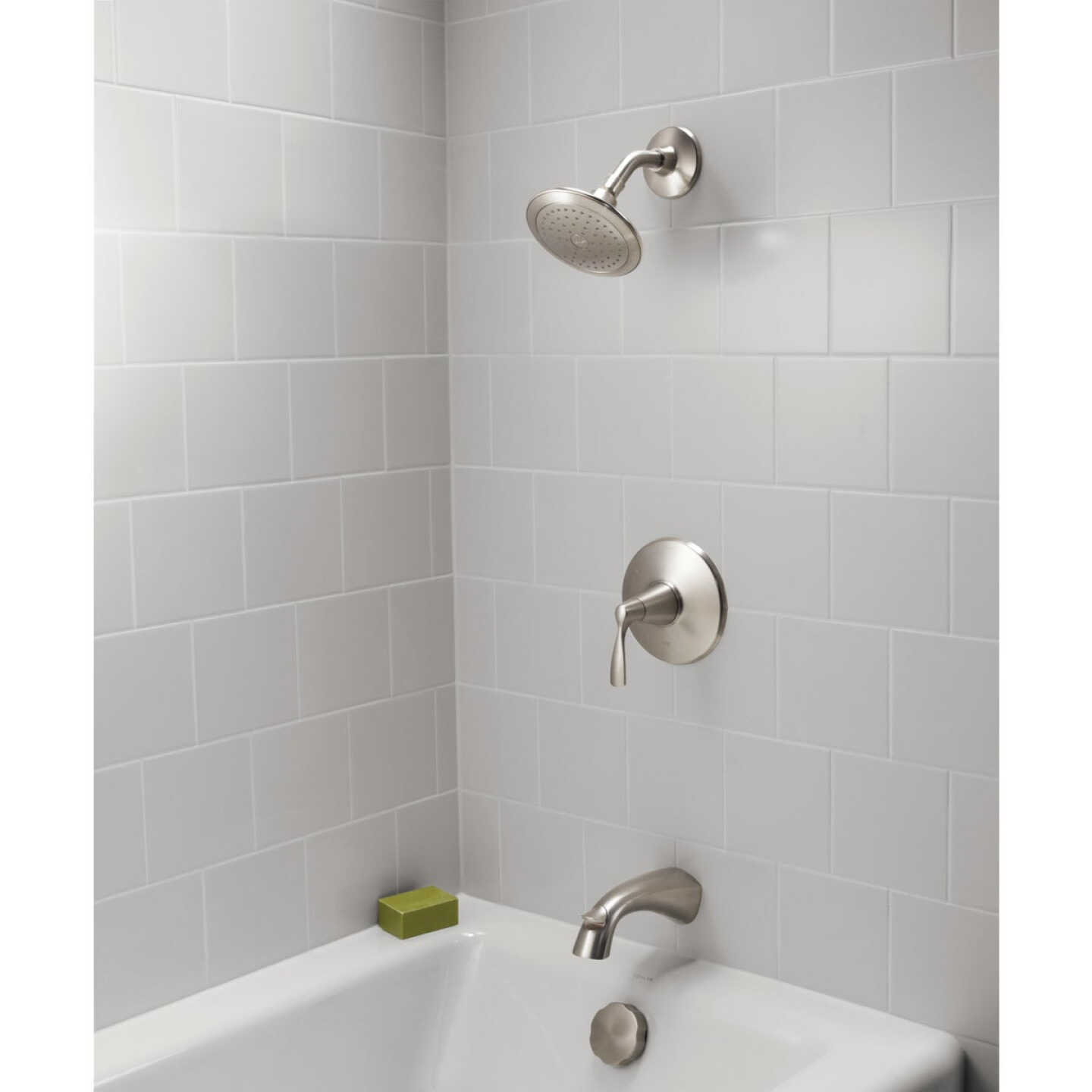Kohler Mistos Brushed Nickel Single-Handle Tub & Shower Faucet Image 2