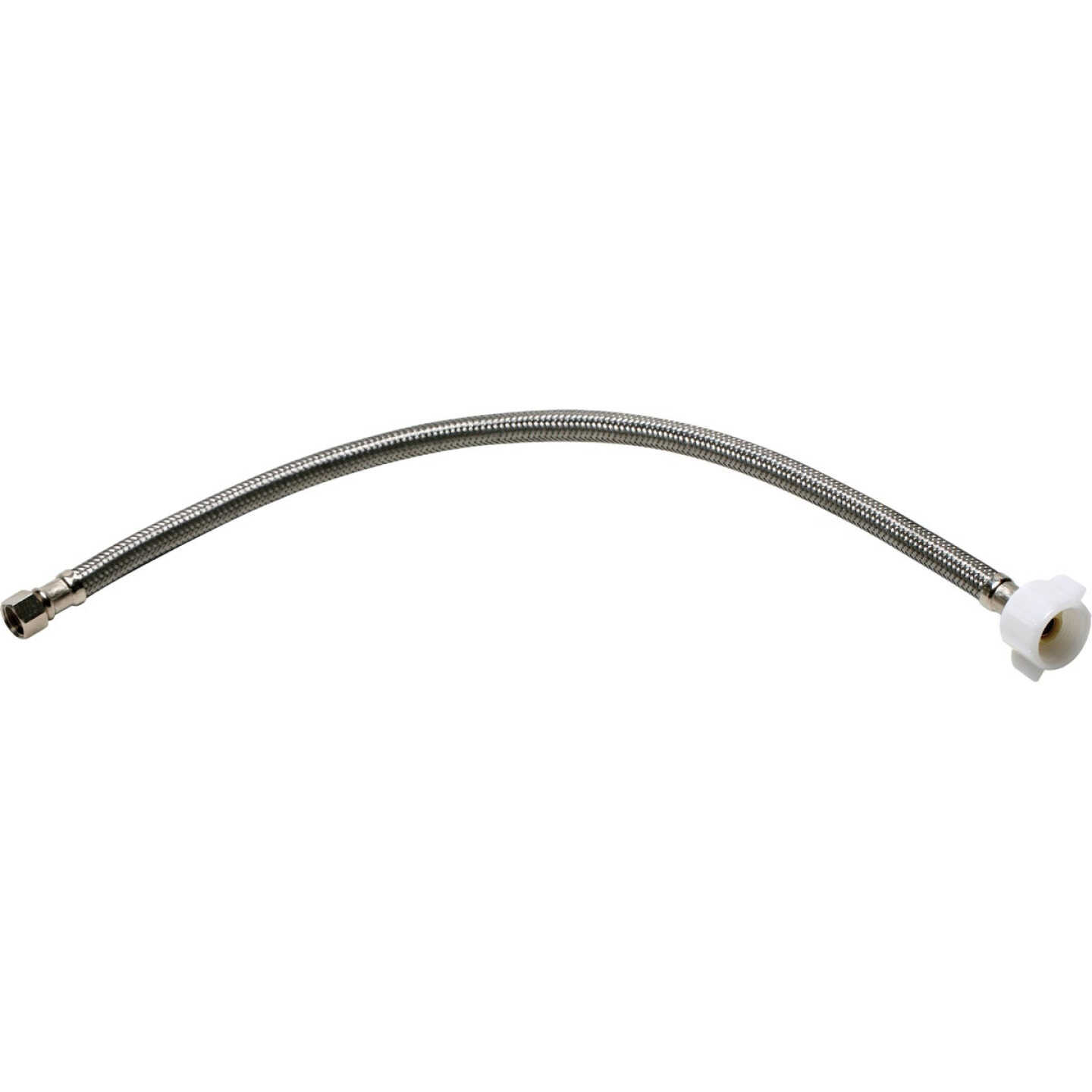 Fluidmaster 3/8 In. Comp x 7/8 In. Ballcock x 20 In. L Braided Stainless Steel Toilet Connector Image 2