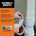 Gorilla 1.88 In. x 10 Yd. Heavy-Duty Duct Tape, White Image 3