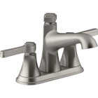 Kohler Georgeson Brushed Nickel 2-Handle Lever 4 In. Centerset Bathroom Faucet with Pop-Up Image 1