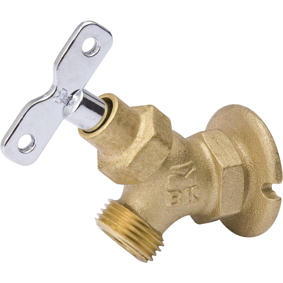 Proline 3/4 In. FIP x 3/4 In. MHT Brass Heavy-Duty Sillcock