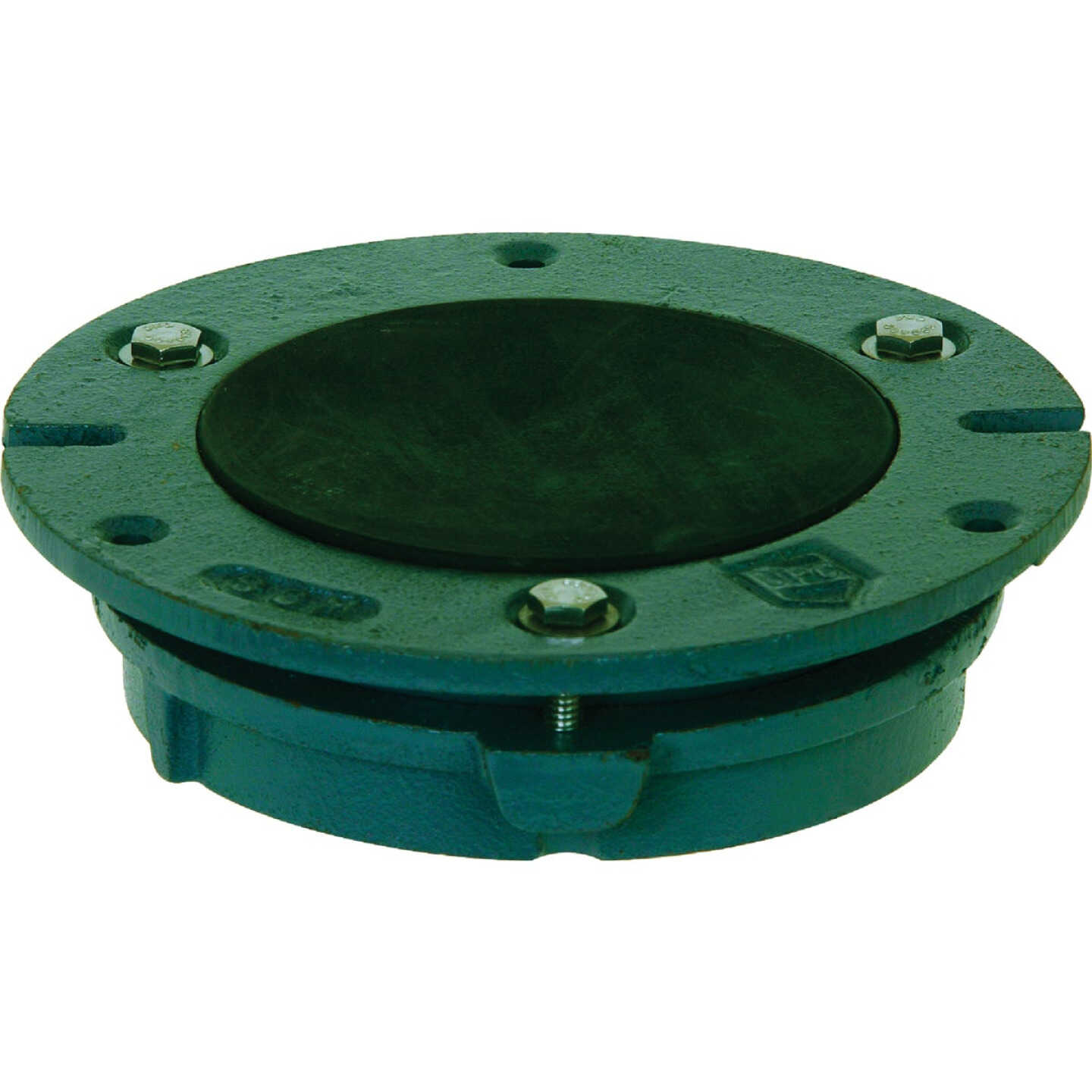 Sioux Chief 4 In. Green Cast-Iron Toilet Flange Image 1