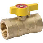 ProLine 3/4 In. FIP x 3/4 In. FIP Brass Quarter Turn 2-Piece Body Gas Valve Image 1