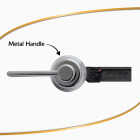 Korky StrongARM Universal Chrome Tank Lever with Classic Style Handle Image 2