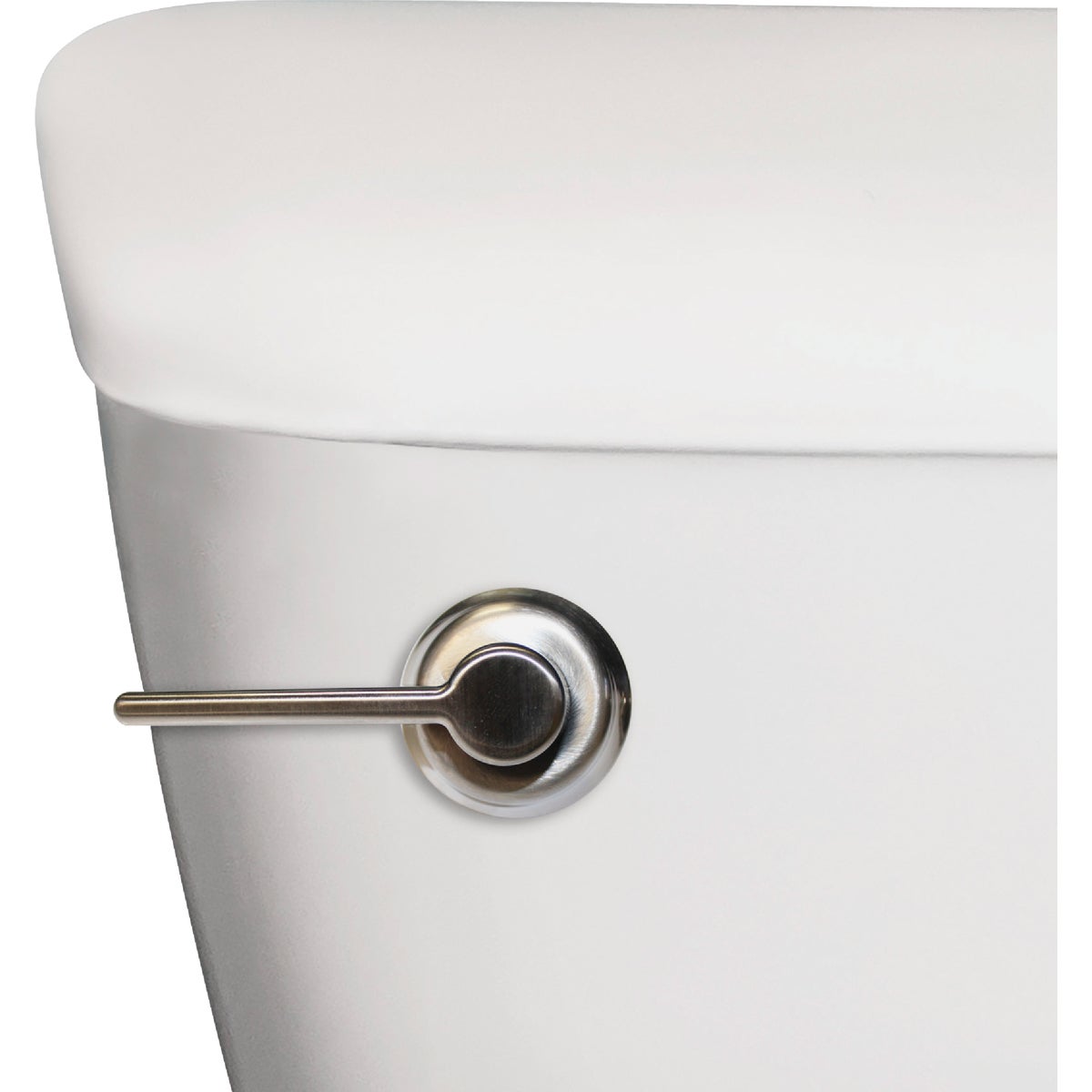 Korky StrongARM Universal Brushed Nickel Tank Lever with Classic Style Handle