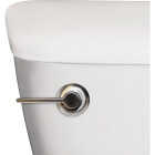 Korky StrongARM Universal Brushed Nickel Tank Lever with Classic Style Handle Image 1