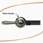 Korky StrongARM Universal Brushed Nickel Tank Lever with Faucet Style Handle Image 3