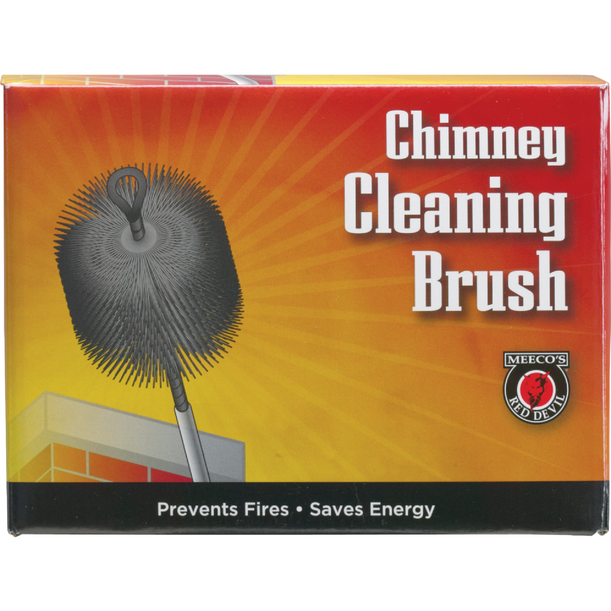 Meeco's Red Devil 6 In. Round Poly Chimney Brush Image 2