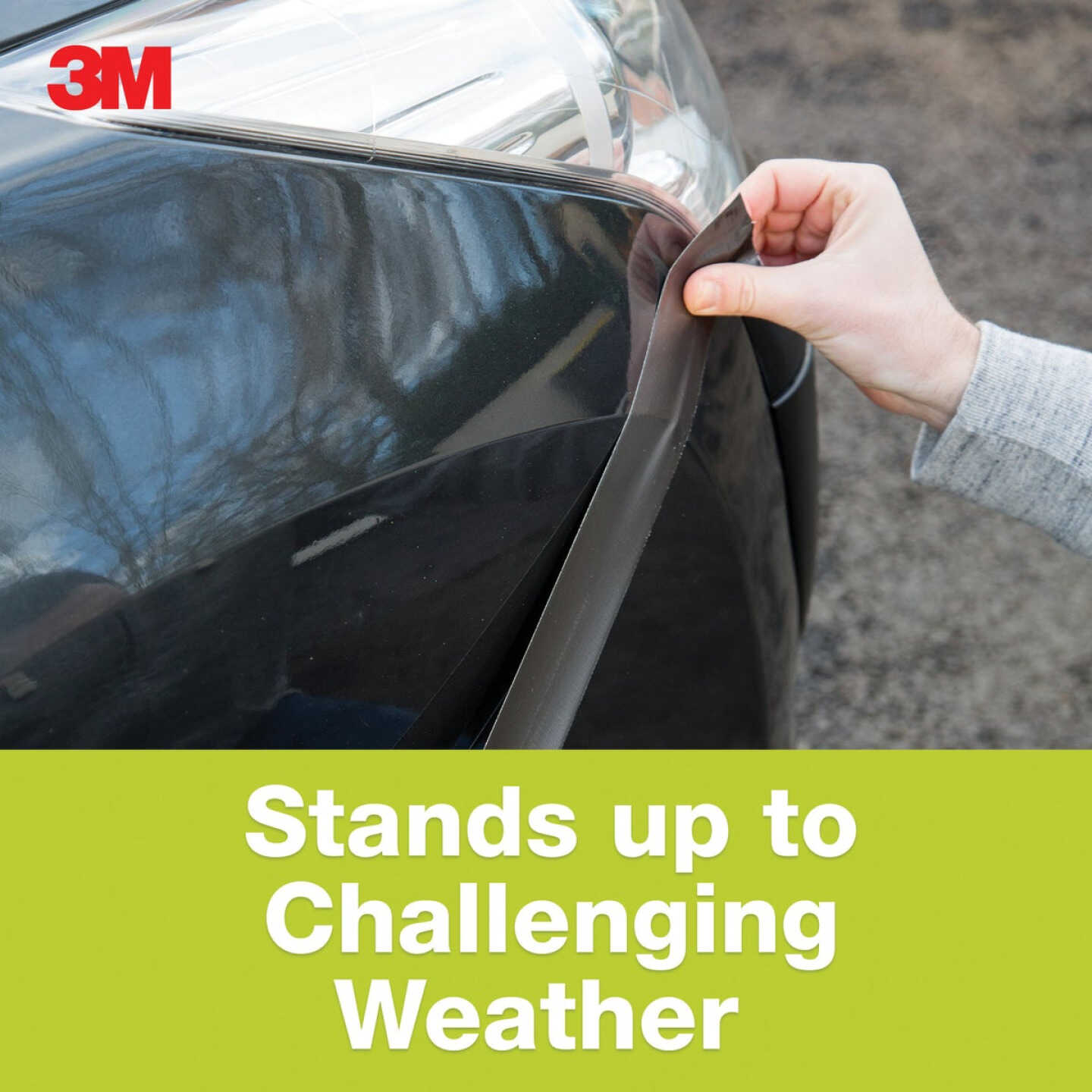 3M 1.88 In. x 30 Yd. Extreme Hold Duct Tape, Black Image 2