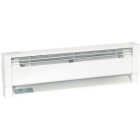 FAHRENHEAT 28 In. 500-Watt 240-Volt Hydronic Electric Baseboard Heater, White Image 2
