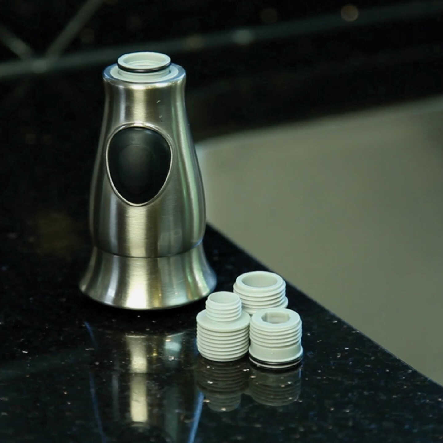 Danco Smart Spray 1.5 GPM Chrome Kitchen Faucet Replacement Pull Down Spray Head Image 4