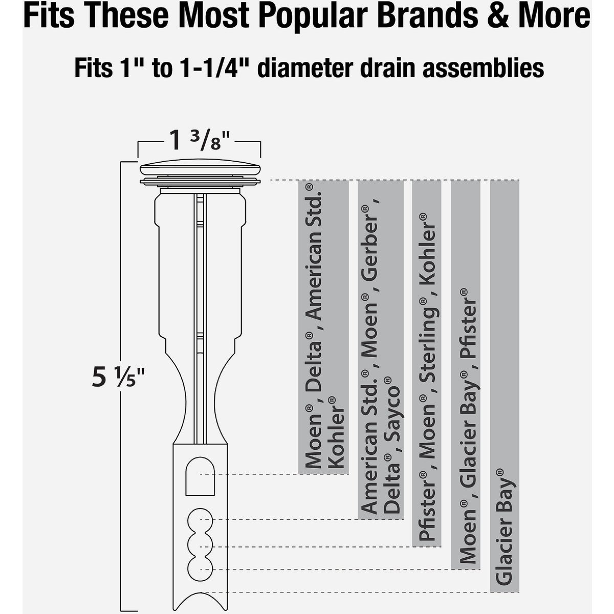 Danco Universal Pop-Up Drain Stopper Image 6