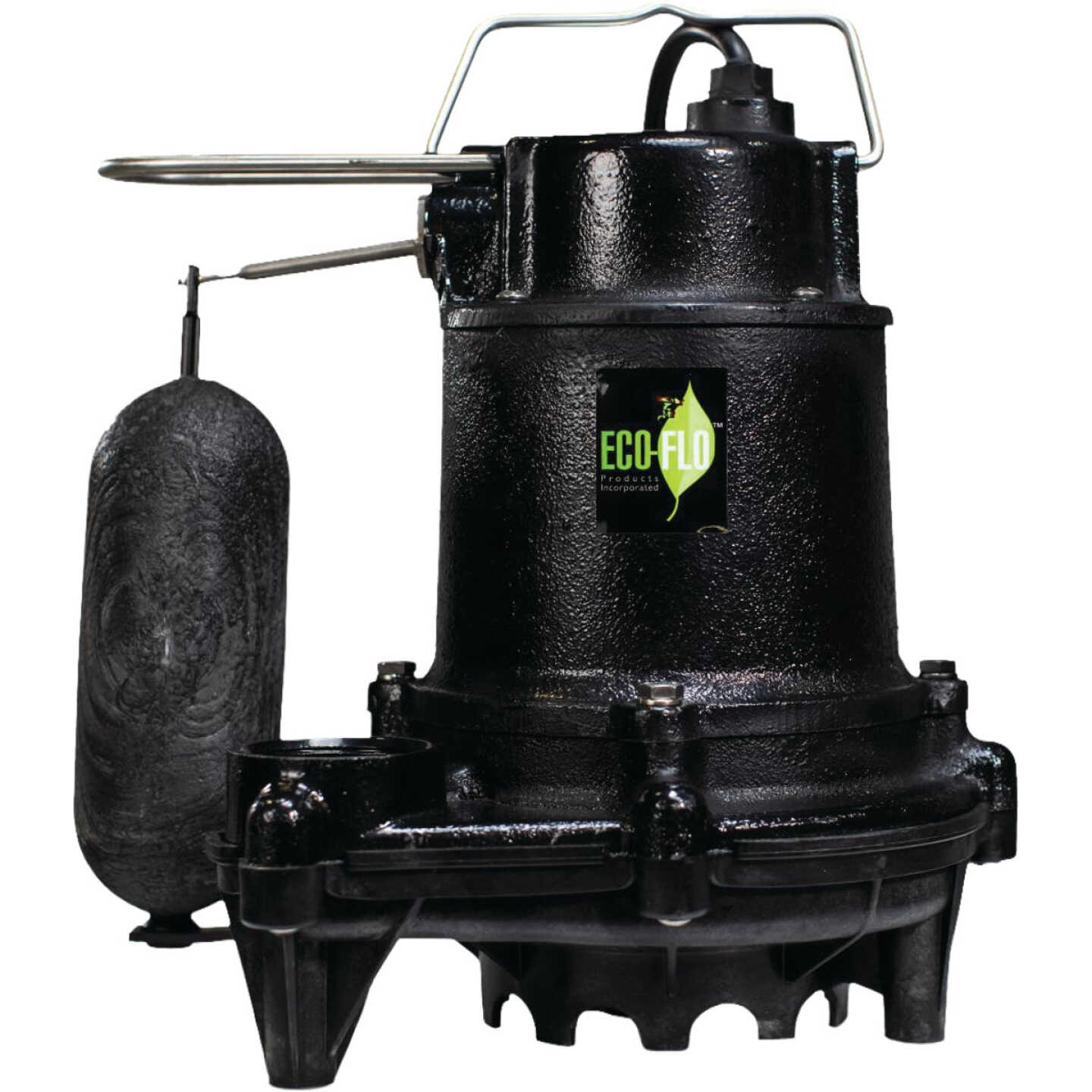 ECO-FLO 1/3 HP High Efficiency Cast Iron Submersible Sump Pump Image 1