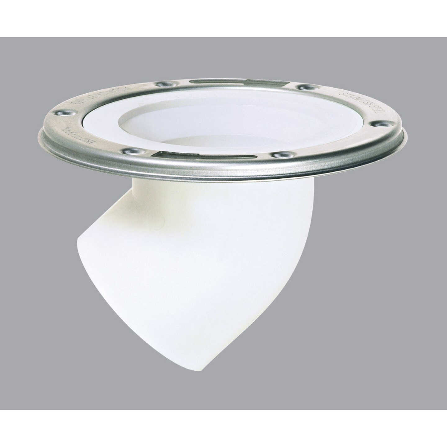 Sioux Chief 3 In. Spigot Schedule 40 DWV 45D Offset PVC Closet Flange Image 1