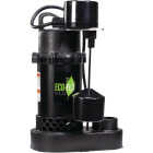 ECO-FLO 1/3 HP Vertical Switch Submersible Thermoplastic Sump Pump Image 1