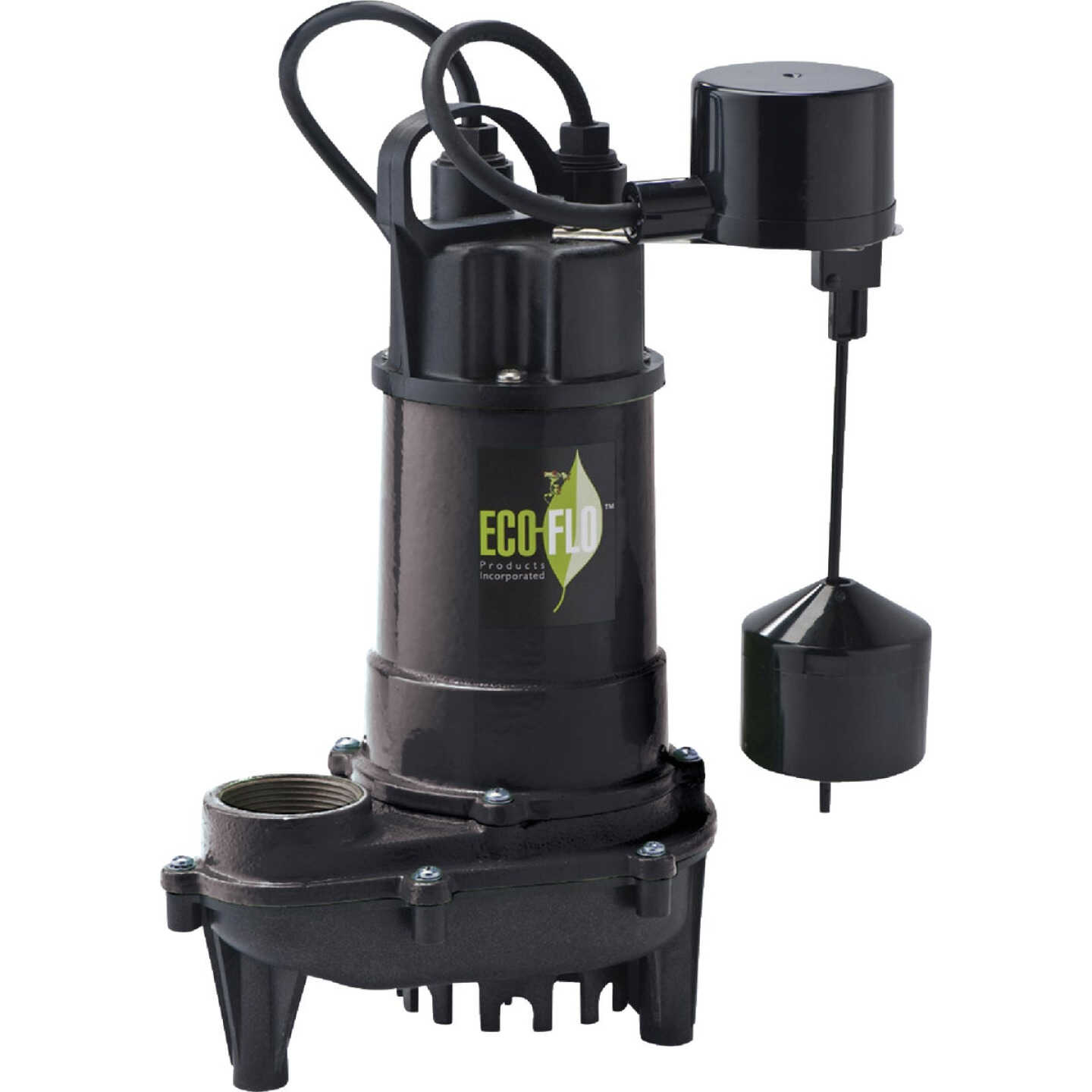 ECO-FLO 1/2 HP Submersible Cast Iron Sump Pump Image 1