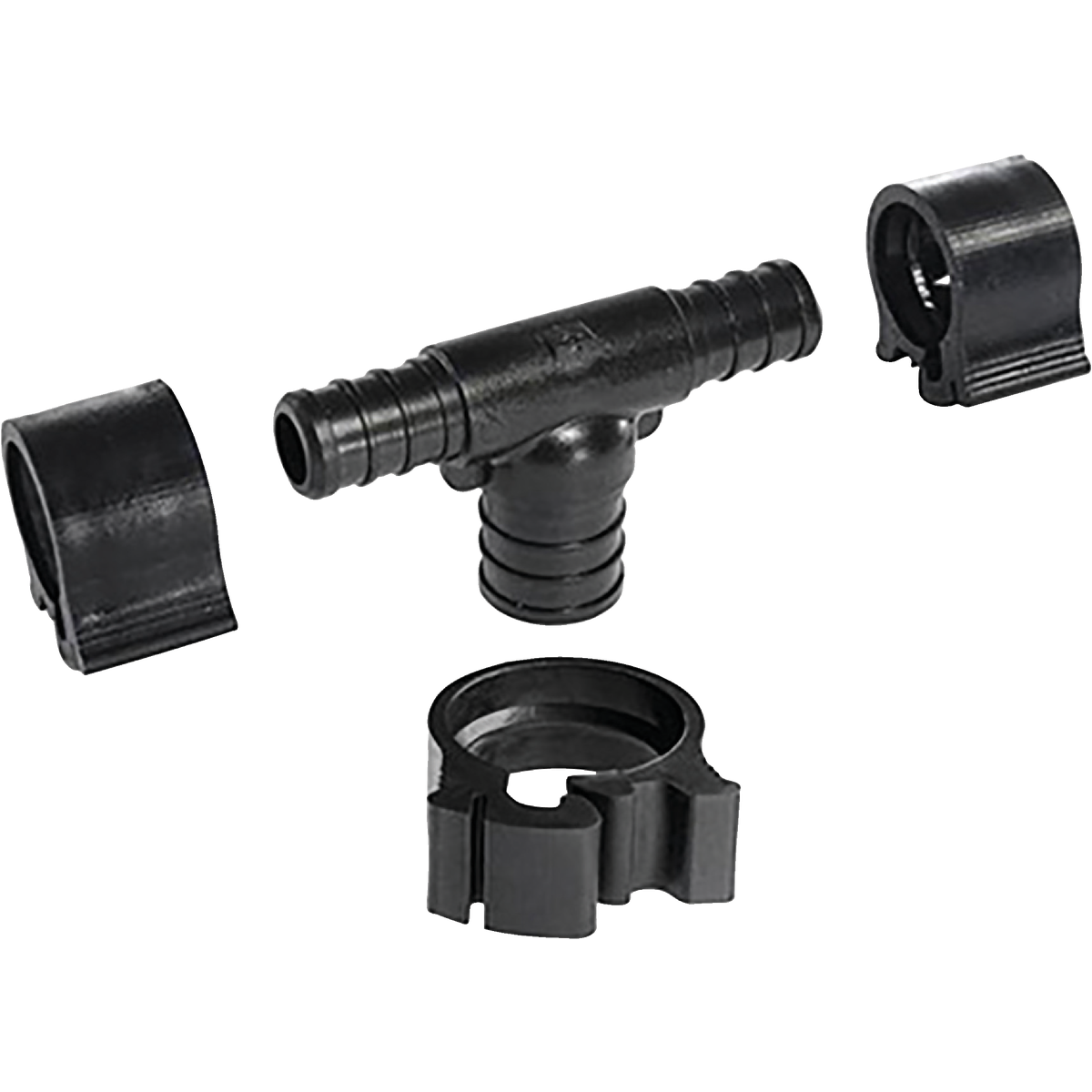 Flair-It PEXLock 1/2 In. x 1/2 In. x 3/4 In. Plastic Reducing PEX Tee Image 1