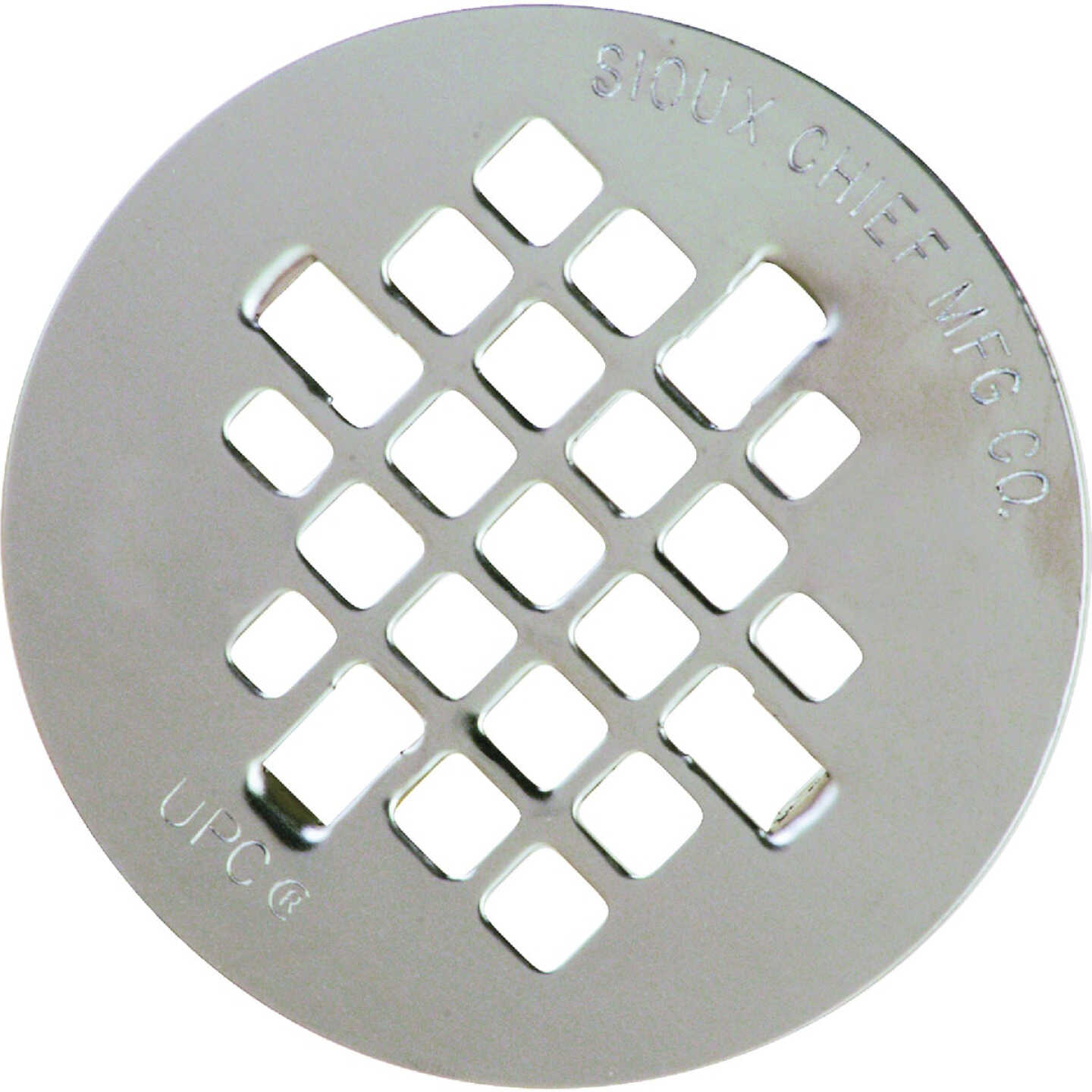 Sioux Chief 4-1/4 In. Stainless Steel Snap-In Shower Drain Strainer Image 1