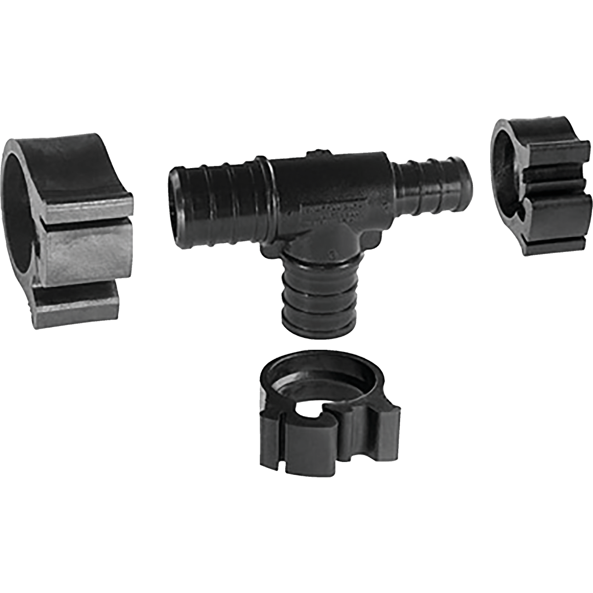 Flair-It PEXLock 3/4 In. x 1/2 In. x 3/4 In. Plastic Reducing PEX Tee Image 1