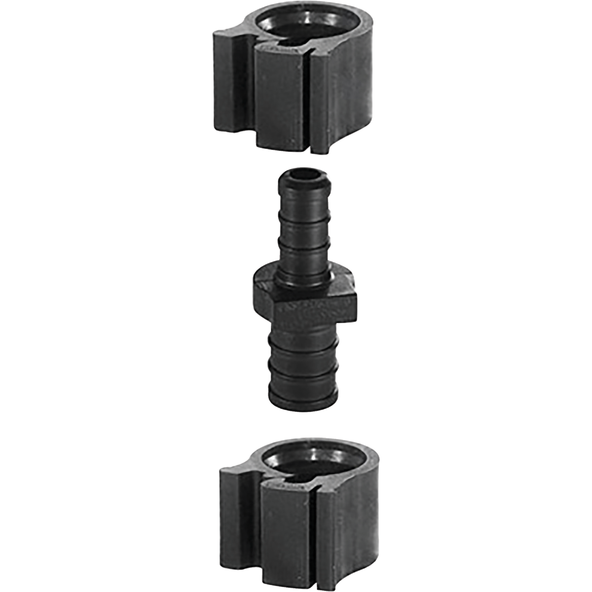 Flair-it PEXLock 1/2 In. x 3/8 In. Plastic PEX Coupling Image 1