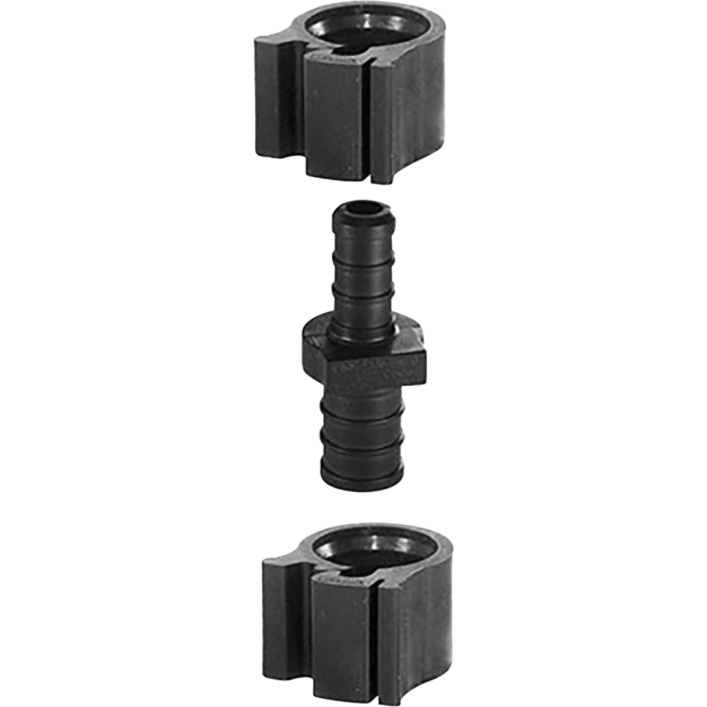 Flair-it PEXLock 1/2 In. x 3/8 In. Plastic PEX Coupling Image 1