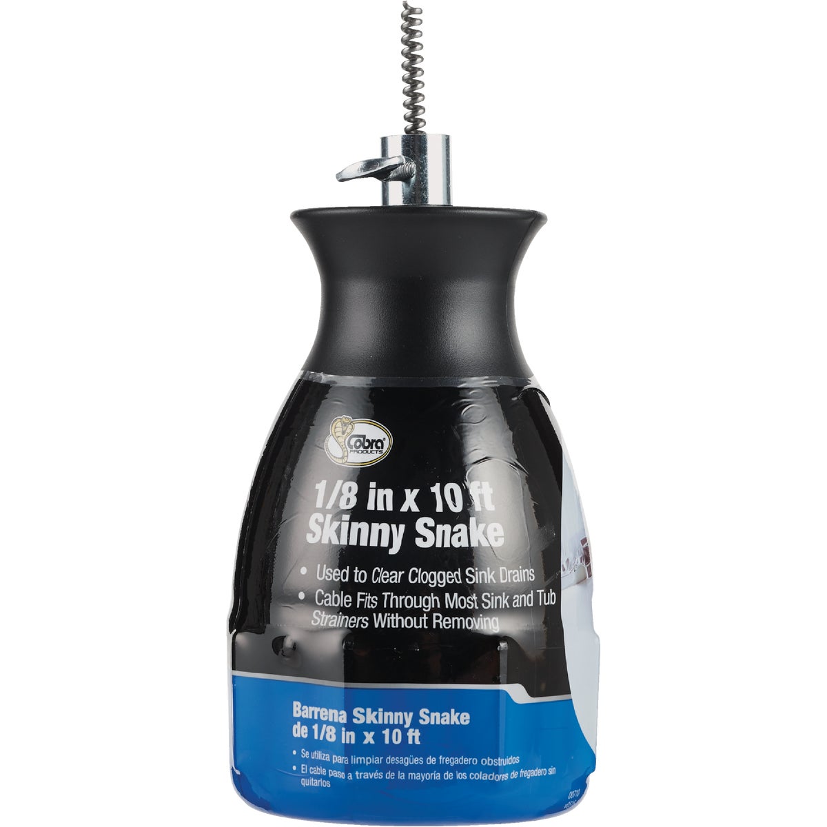 Cobra Skinny Snake 10 Ft. Drain Pipe Auger Image 2