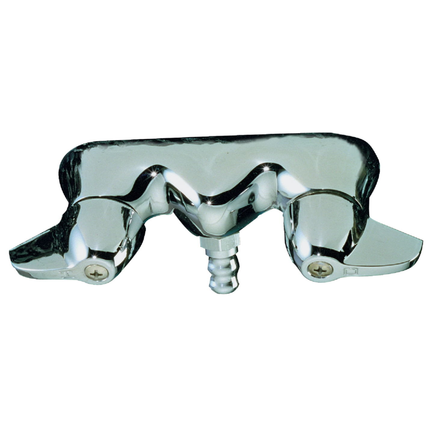 B&K Chrome O-Pattern Bath Faucet Image 1