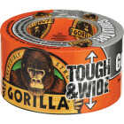 Gorilla 2.88 In. x 25 Yd. Tough & Wide Heavy-Duty Duct Tape, Silver Image 6
