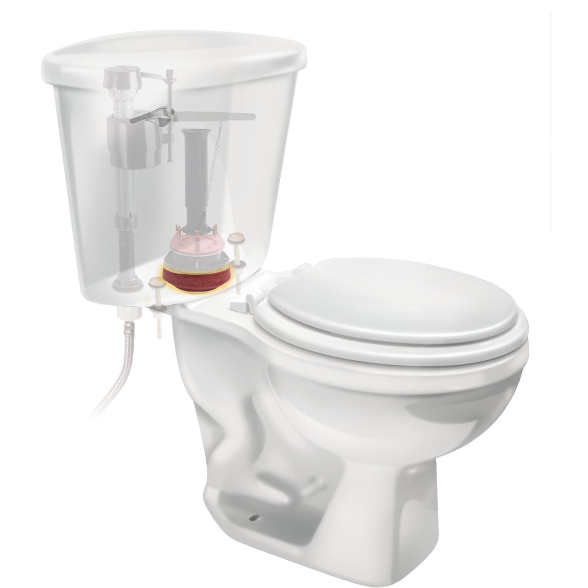 Fluidmaster 3 In. Tank-to-Bowl Gasket Image 4