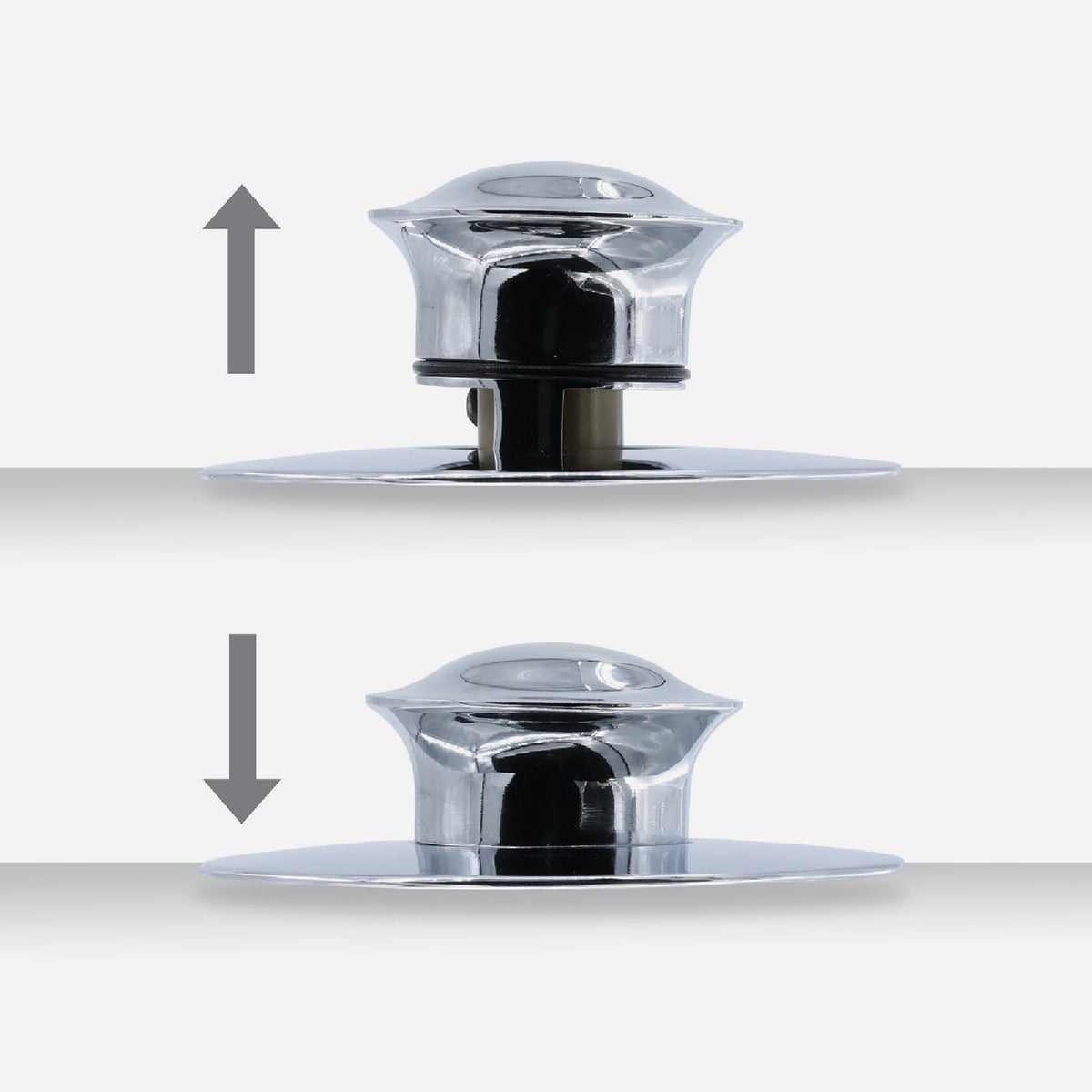 Danco EZ Drain Touch Activated Universal Bathtub Drain Stopper Image 6