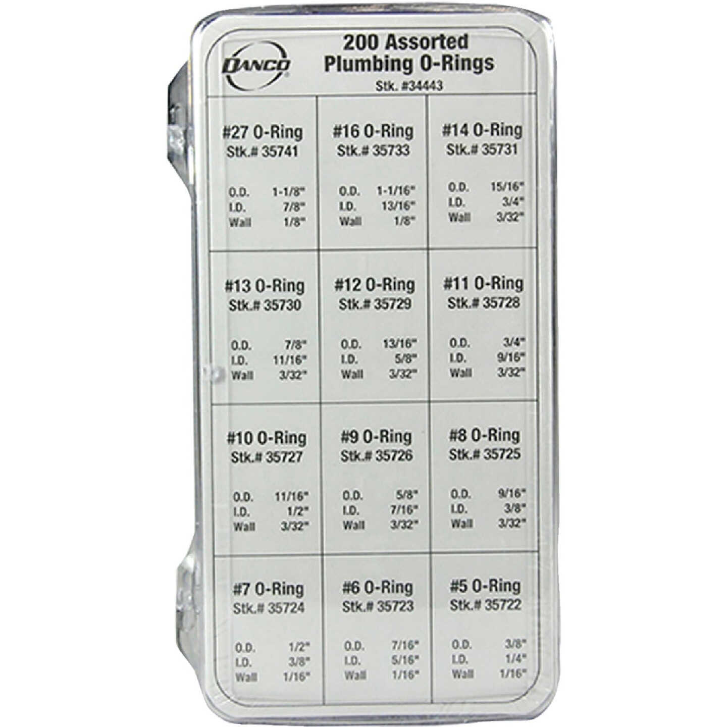 Danco Asorted O-Ring Kit (200-Piece) Image 2