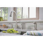 Moen Bexley 2-Handle Lever Kitchen Faucet with Side Spray, Spot Resist Stainless Steel Image 3