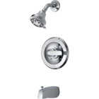 Delta Classic Chrome Single-Handle Tub and Shower Faucet Image 1