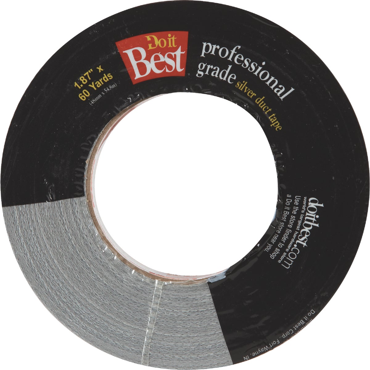 Do it Best 1.87 In. x 60 Yd. Professional Duct Tape, Silver Image 3