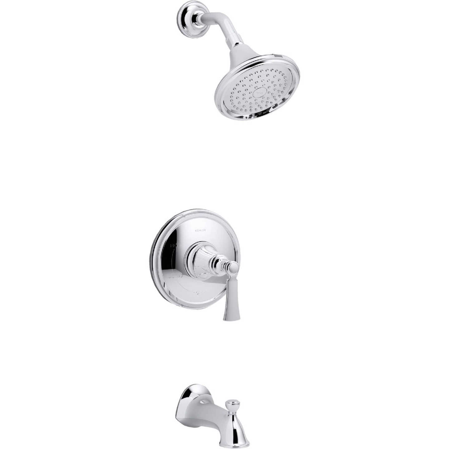 Kohler Elliston Chrome Single-Handle Lever Tub & Shower Faucet Image 1