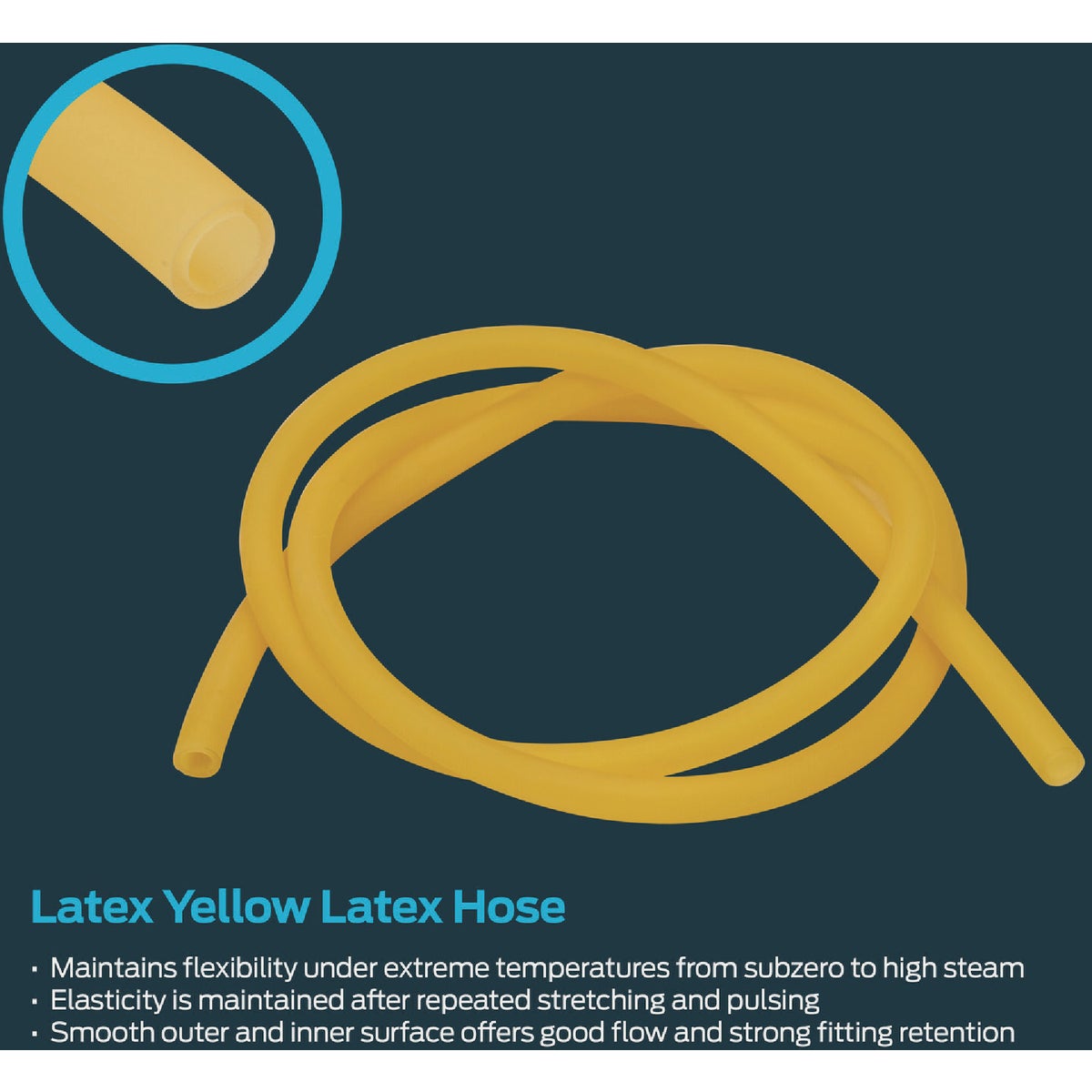 Eastman EZ-Flo 1/4 In. ID x 3/8 In. OD x 10 Ft. L. Latex Tubing Image 5