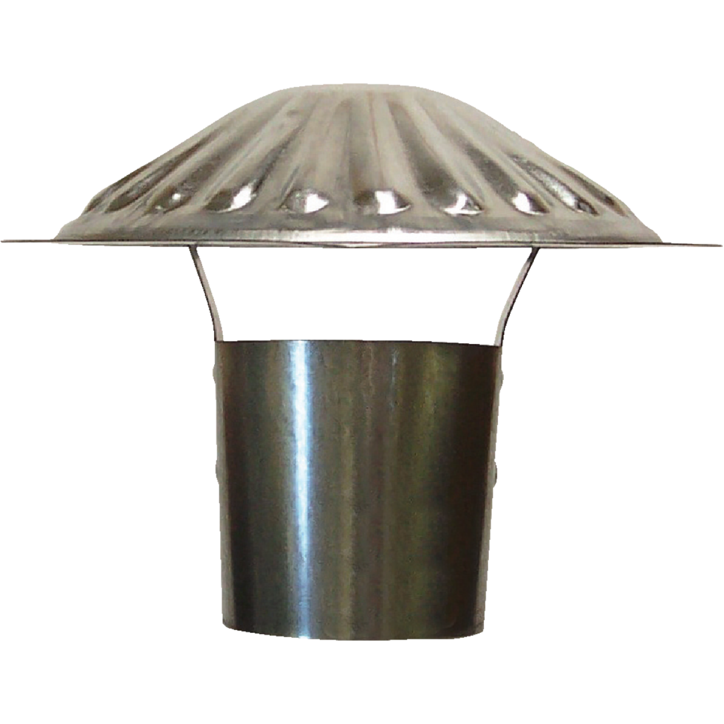 S & K Galvanized Steel 3 In. x 6-3/4 In. Vent Pipe Cap Image 1