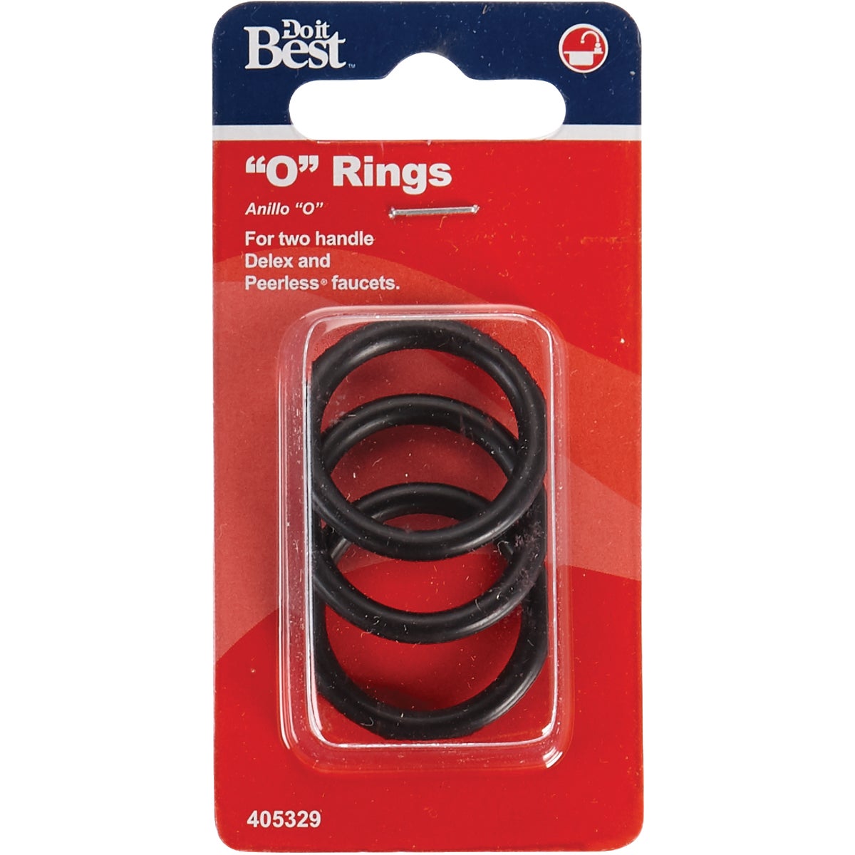 Do it Best Black O-Ring Rubber Faucet Washer (3 Ct.) Image 2