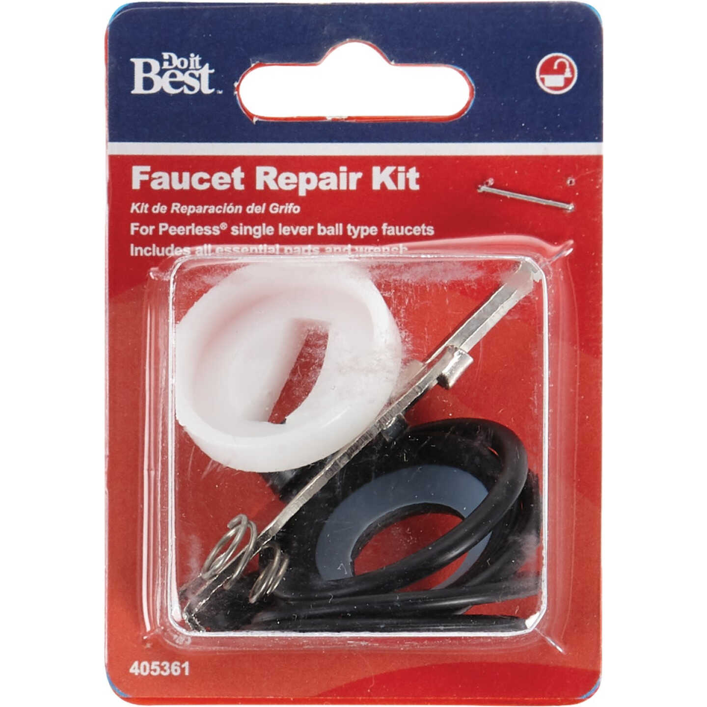 Do it Best Peerless, Single Handle Rubber, Plastic Faucet Repair Kit Image 2