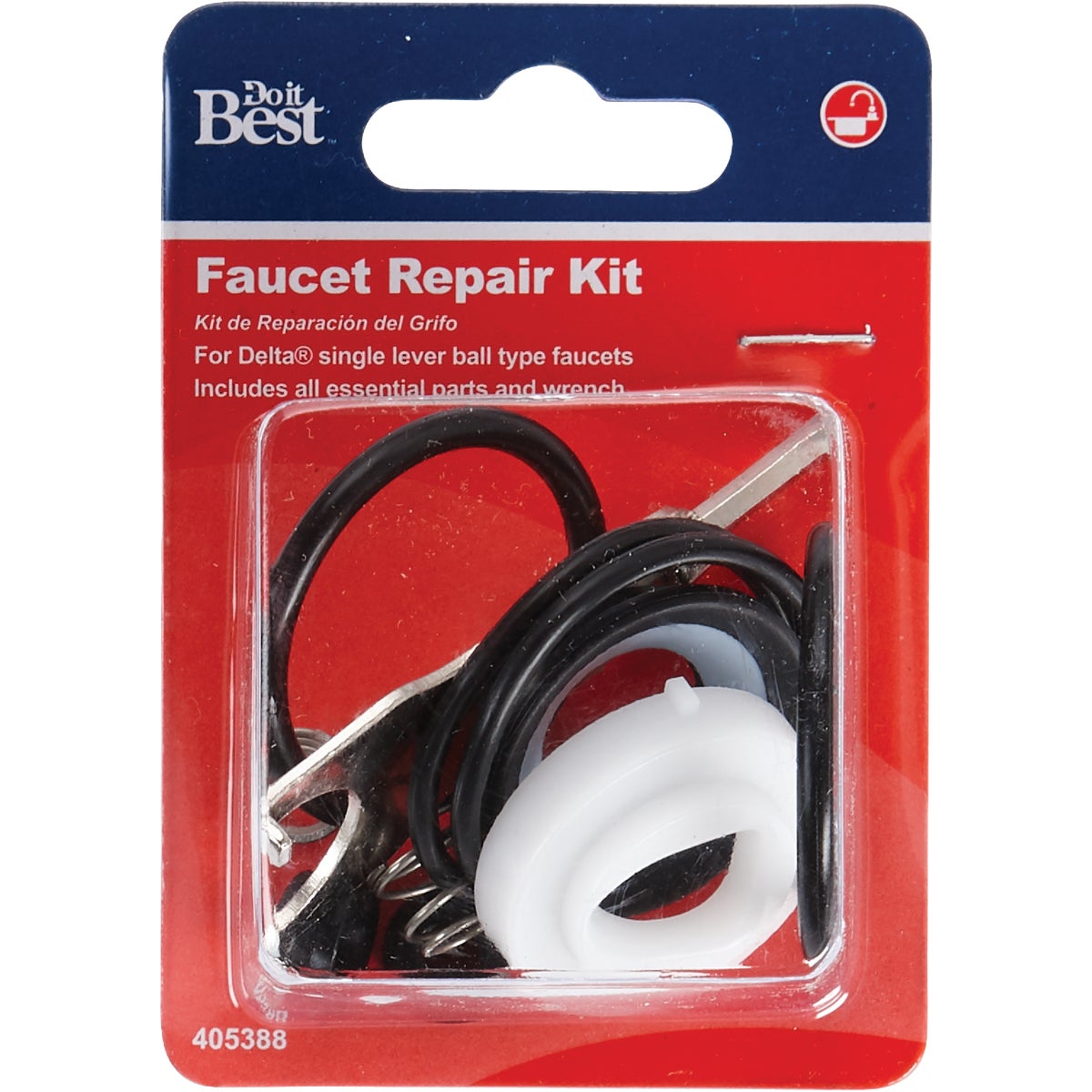 Do it Best Delta, Single lever handle Rubber, Plastic Faucet Repair Kit Image 2