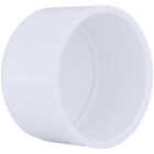 Charlotte Pipe 3 In. Schedule 40 Pressure Slip PVC Cap Image 1