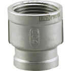 PLUMB-EEZE 3/4 In. FIP x 1/2 In. FIP Stainless Steel Reducing Coupling Image 1