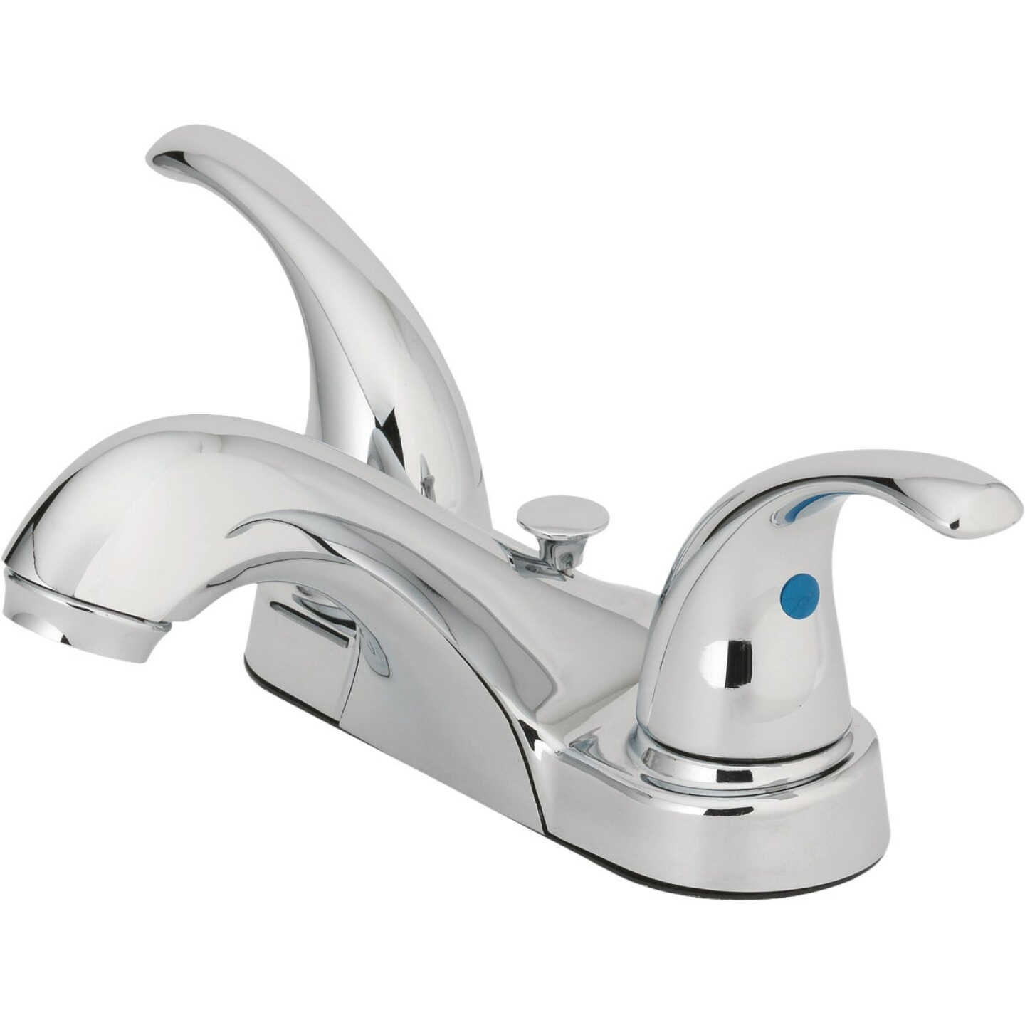 Homepointe Chrome 2 Lever Handles Centerset Lavatory Faucet Image 1