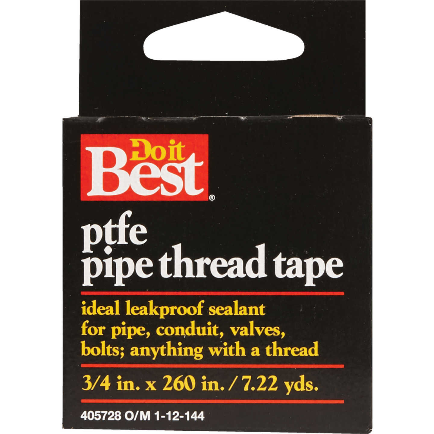 Do it Best 3/4 In. x 260 In. White Thread Seal Tape Image 2