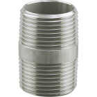 PLUMB-EEZE 3/4 In. MIP x 1-1/2 In. Stainless Steel Nipple Image 1