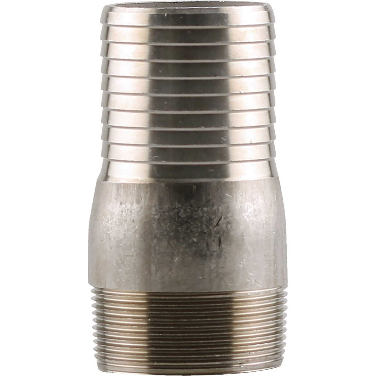 PLUMB-EEZE 1 In. MPT Stainless Steel Insert Adapter Image 1