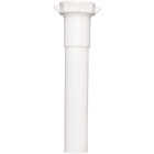 Keeney 1-1/2 In. x 6 In. White Plastic Extension Tube Image 2